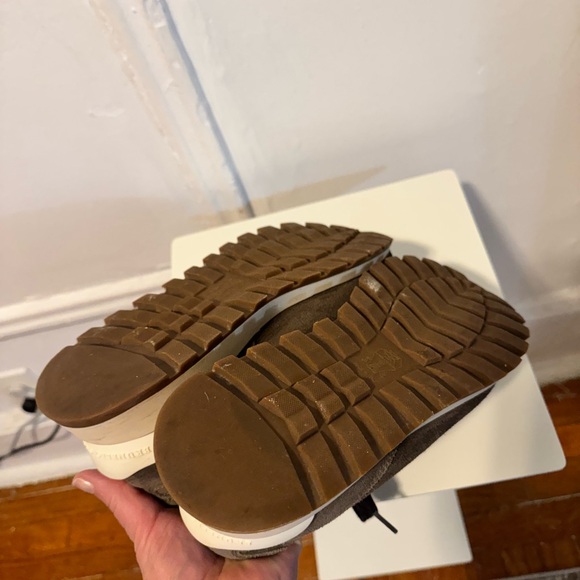 Brunello Cucinelli Women’s Brown Suede Sneakers - Picture 6 of 6